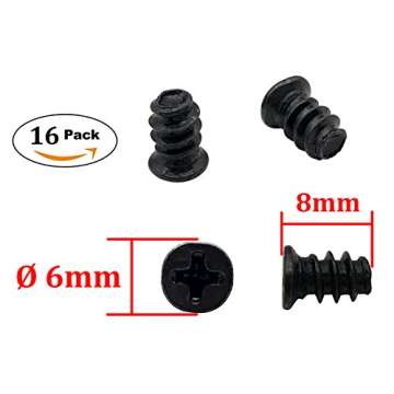 80mm Computer Fan Filter Grills with Screws, Aluminum Frame Ultra Fine Stainelss Steel Mesh - 4 Pack (Black)