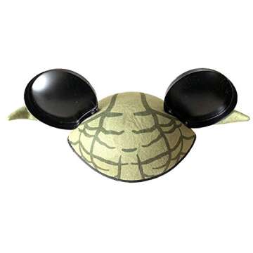 Disney Parks Star Wars Yoda Mickey Mouse Ears Hat Adult Size