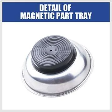 3-Piece HORUSDY Magnetic Tray Set for Mechanics