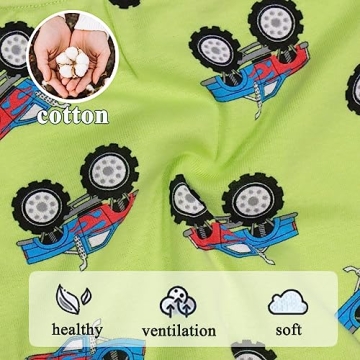 Finihen Boys Cotton Boxer Underwear for Active Kids