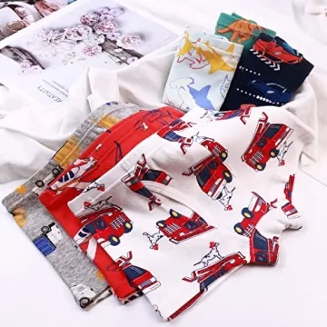 Finihen Boys Cotton Boxer Underwear for Active Kids