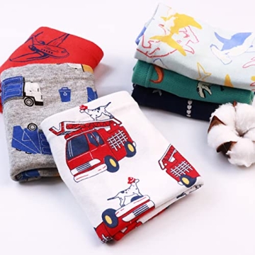 Finihen Boys Cotton Boxer Underwear for Active Kids