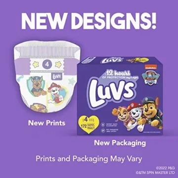 Luvs Diapers Paw Patrol Size 2 - Comfortable Protection