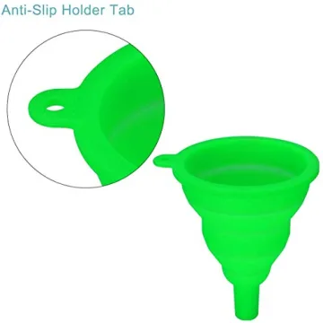 INMAKER Collapsible Funnel Set for Easy Kitchen Storage