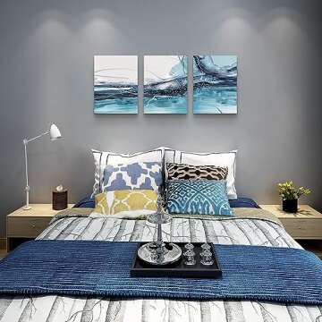 Wall decorations for living room Canvas Wall Art for Bedroom modern fashion family bathroom Wall decor Hang Pictures Wall Artwork Abstract paintings Kitchen office Canvas art Prints Home decoration