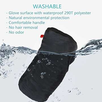Warm Muff Stroller Gloves - INTIPAL Winter Anti-Freeze Extra Thick Waterproof Fabric Stroller Hand Muff - Black