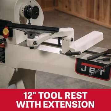JET 14" x 40" Woodworking Lathe for All Skill Levels