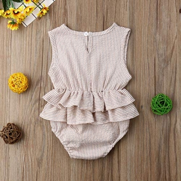 Cute Baby Girls Ruffled Romper for Every Occasion