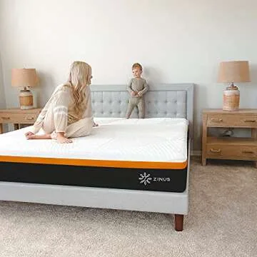 ZINUS King Hybrid Mattress with Cooling Memory Foam
