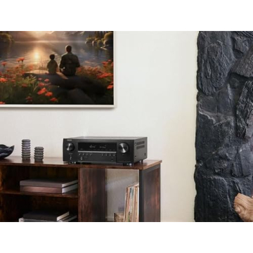 Denon AVR-S670H 8K Home Theater Receiver 75W X 5