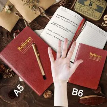 SAYEEC Thick Journal Lined Notebook for Gift & Travel