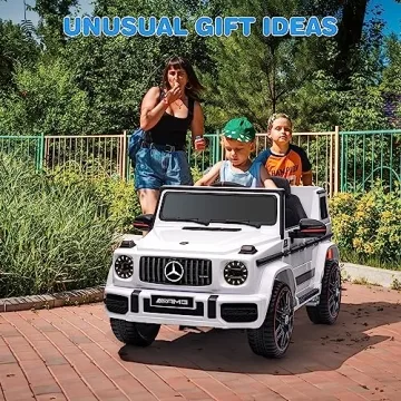 TEOAYEAH 12V Kids Ride On Car with Remote Control and Music
