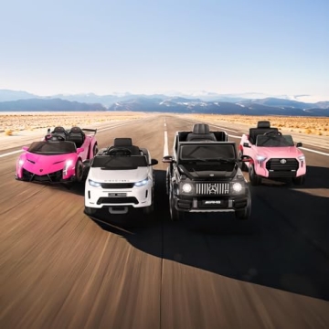 TEOAYEAH 12V Kids Ride On Car with Remote Control and Music