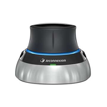 3Dconnexion 3DX-700066 Spacemouse Wireless with Carry Case & Receiver
