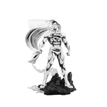 Limited Edition Superman Black and White Figurine