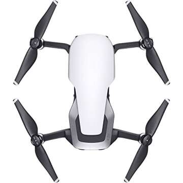 DJI Mavic Air Fly More Combo Arctic 4k Drone Electronics, White (CP.PT.00000165.01)
