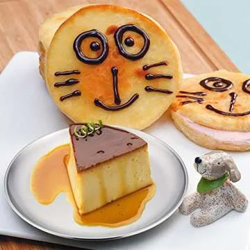 HaWare Kids Stainless Steel Plates, 4 Pack, Safe & Durable