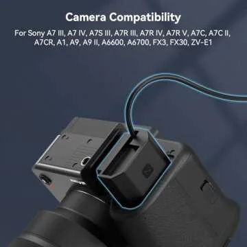 SmallRig NP-FZ100 Dummy Battery Adapter Kit for Sony Cameras