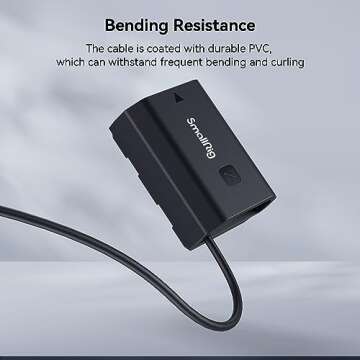 SmallRig NP-FZ100 Dummy Battery Adapter Kit for Sony Cameras