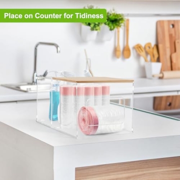 Organize Your Space with JYPS 2-in-1 Trash Bag Holder