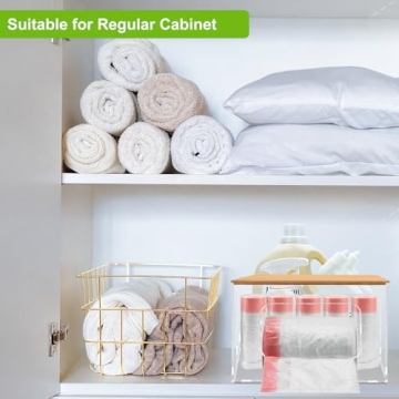 Organize Your Space with JYPS 2-in-1 Trash Bag Holder