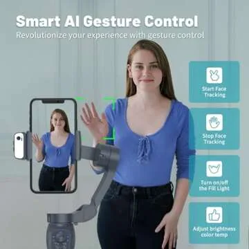 Comitok L7C Pro Gimbal for TikTalkers and YouTubers