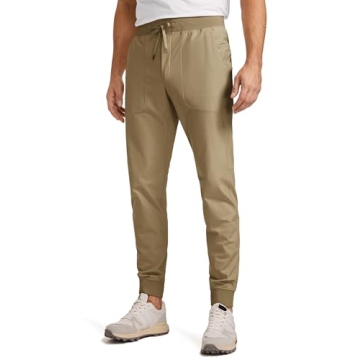 CRZ YOGA All Day Comfy Golf Joggers Pants for Men 30'' Quick Dry Lightweight Stretch Work Casual Jog...