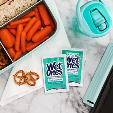 Wet Ones Hand and Face Wipes Unscented | Ideal for Sensitive Skin