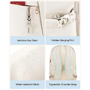 LIGHT FLIGHT Travel Laptop Backpack for Women: Stylish & Functional