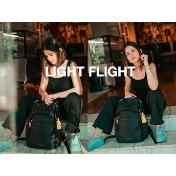 LIGHT FLIGHT Travel Laptop Backpack for Women: Stylish & Functional