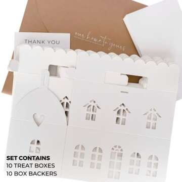 Elegant Mansion House Treat Gift Boxes | Karentology