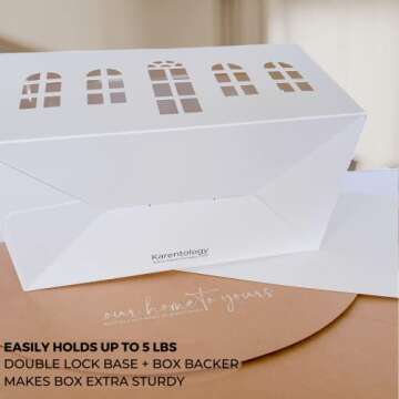 Elegant Mansion House Treat Gift Boxes | Karentology