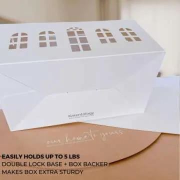 Elegant Mansion House Treat Gift Boxes | Karentology