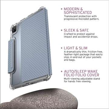URBAN ARMOR GEAR [U] Case for iPad Pro 11" (4th Gen 2022, 3rd Gen 2021) - Slim & Shockproof