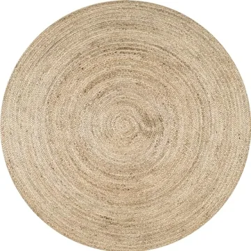nuLOOM 5' Round Rigo Jute Rug - Stylish & Eco-Friendly
