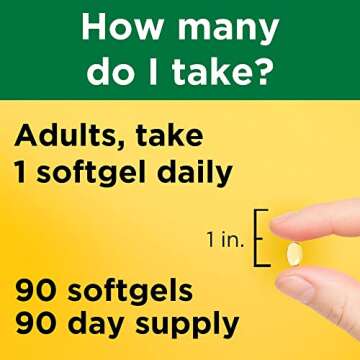 Nature Made Extra Strength Vitamin D3 5000 IU Softgels