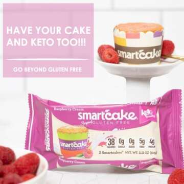 Keto-Friendly SmartCake - Sugar-Free, Gluten-Free Delight
