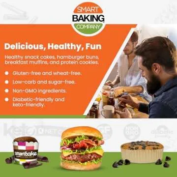 Keto-Friendly SmartCake - Sugar-Free, Gluten-Free Delight