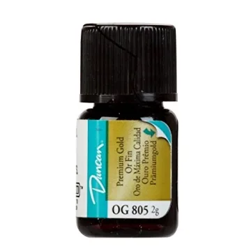 Premium Duncan Real Gold Overglazes for Ceramic Art