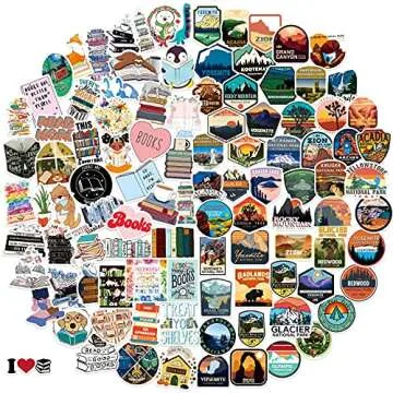 400 Unique Waterproof Sticker Packs for All Ages