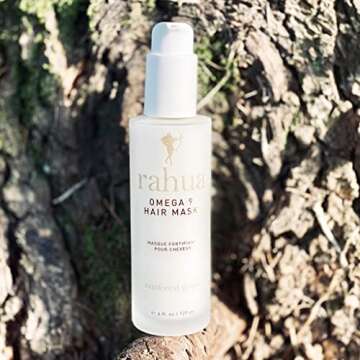 Rahua Omega 9 Hair Mask, 4 Fl Oz, Conditioning Hair Care for Strong, Soft, Shiny, and Hydrated Hair, with Nourishing Natural, Plant-Based Derived Ingredients, Lavender & Uplifting Eucalyptus Scent