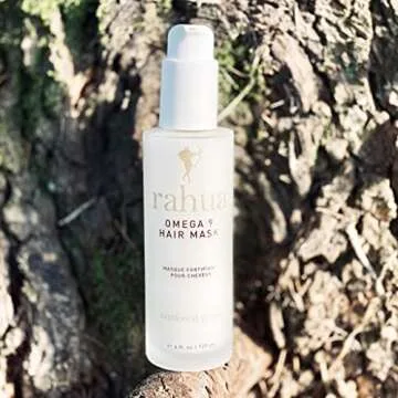 Rahua Omega 9 Hair Mask, 4 Fl Oz, Conditioning Hair Care for Strong, Soft, Shiny, and Hydrated Hair, with Nourishing Natural, Plant-Based Derived Ingredients, Lavender & Uplifting Eucalyptus Scent