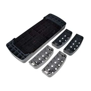 TMS® 30" Aerobic Step Aerobics Trainer Adjustable Exercise Fitness Workout Stepper