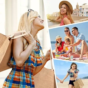 Trifabricy Beach Bag - Stylish and Waterproof Tote