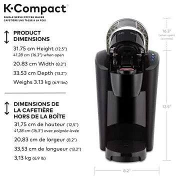 Keurig K-Compact Single Serve Coffee Maker - Compact & Efficient