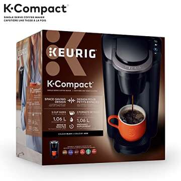 Keurig K-Compact Single Serve Coffee Maker,3 cups