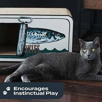 Park & Bench Cat Condo - Stylish Scratch & Lounge Space