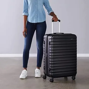 Amazon Basics Hardside 30-Inch Checked Luggage for Travelers