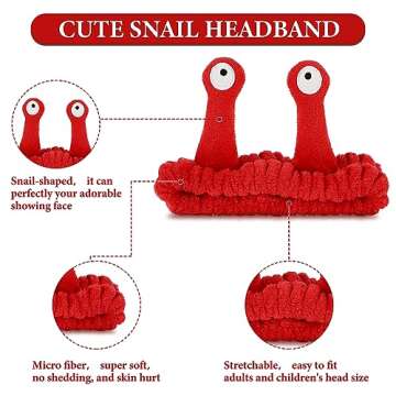 Cute Coral Fleece Face Wash Headband for Spa & Beauty