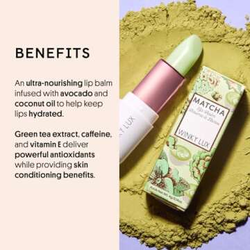 Winky Lux Matcha Lip Balm - Natural Hydration for Lips